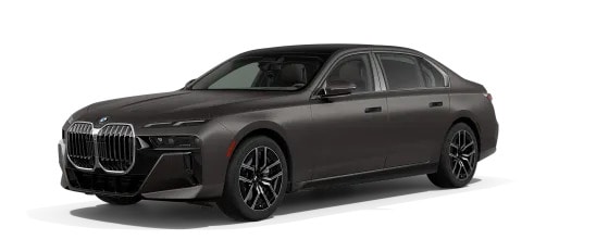 black bmw 7 series