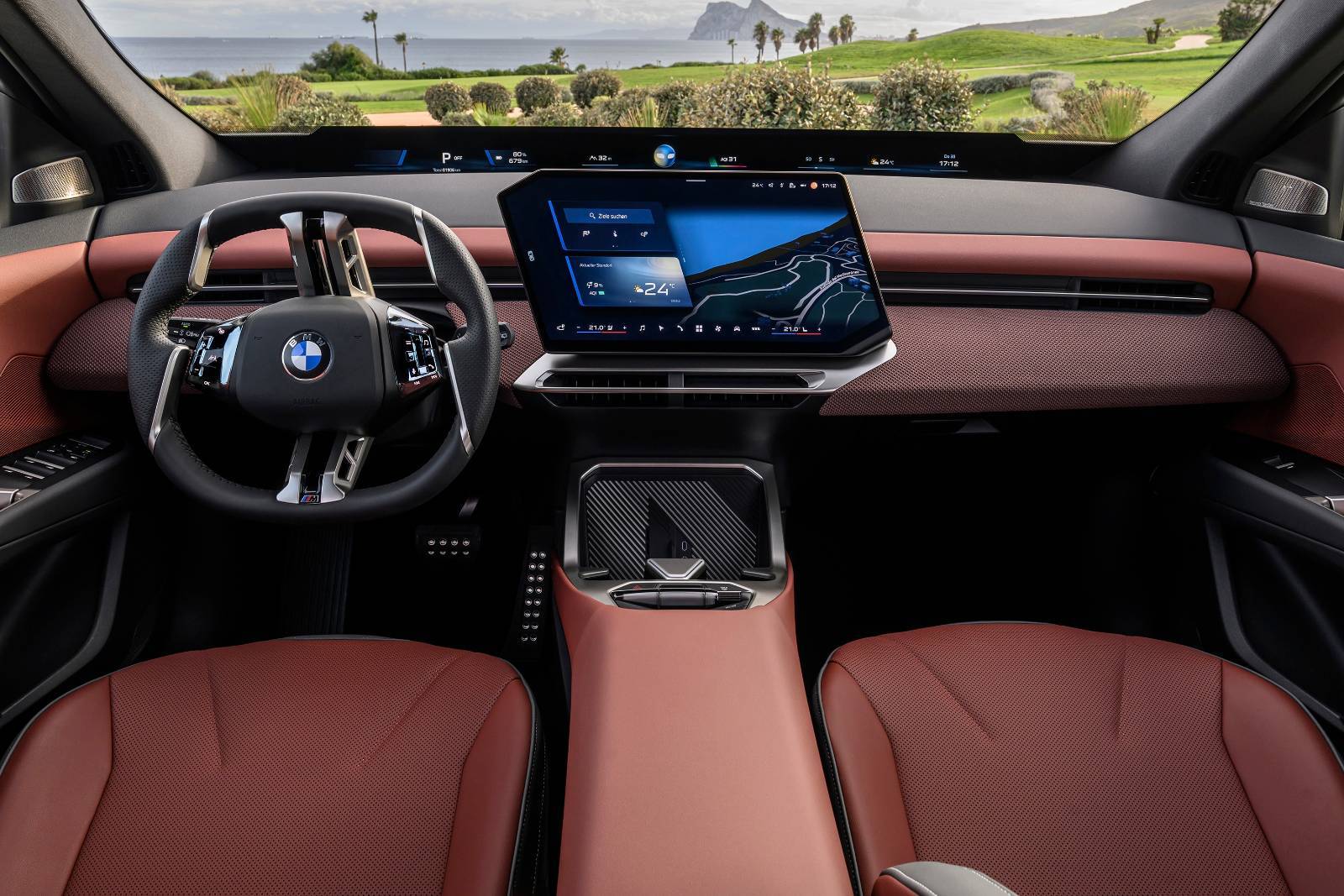 2027 BMW iX3 Panoramic Vision display and technology