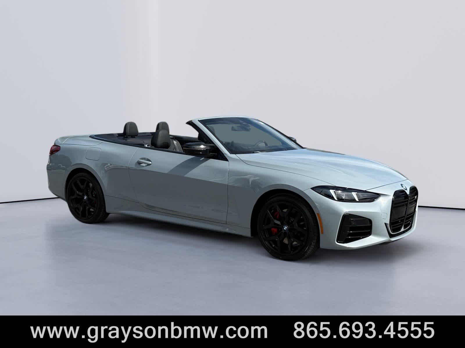 Brooklyn Gray 2027 BMW 4 Series Convertible All-Wheel Drive Automatic