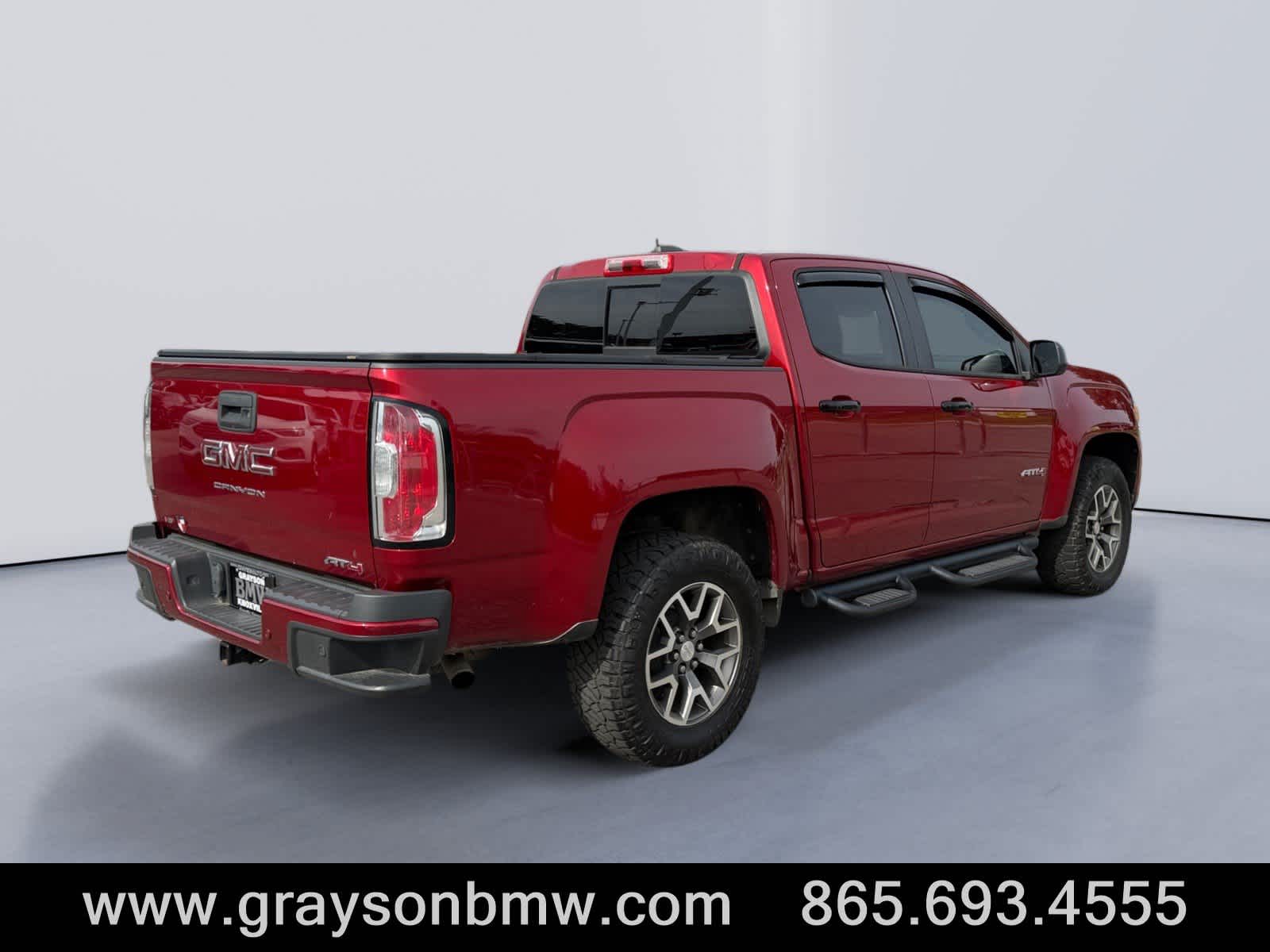 Used 2021 GMC Canyon 4WD AT4 w/Leather Crew Cab 128 Truck Crew Cab