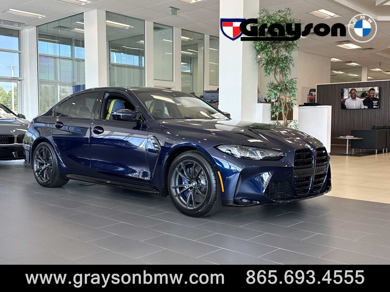 Tanzanite Blue II 2027 BMW M3 Sedan Rear-Wheel Drive Manual