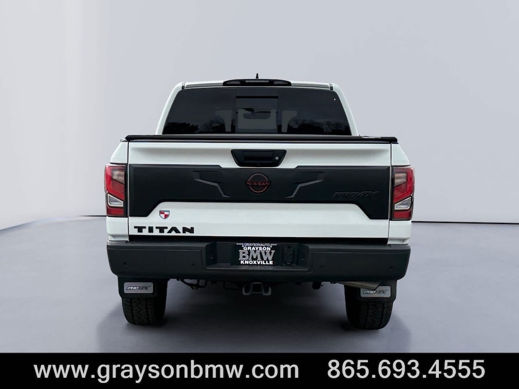 Used 2024 Nissan Titan PRO-4X 4x4 Crew Cab Truck Crew Cab