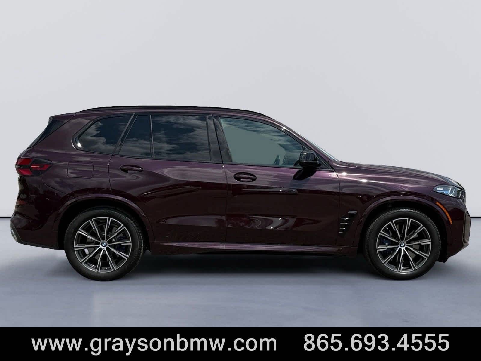 Used 2025 BMW X5 M60i with VIN 5UX33EU04S9Y50223 for sale in Knoxville, TN