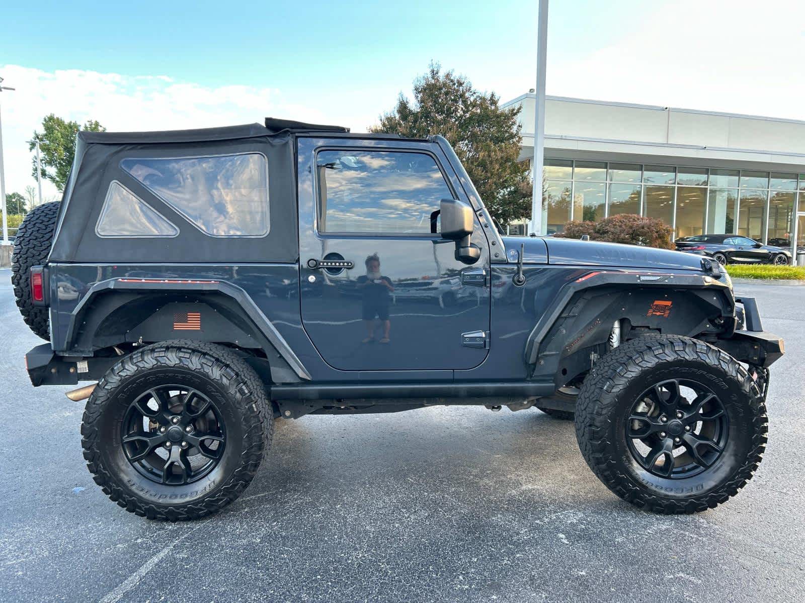 Used 2017 Jeep Wrangler Willys Wheeler with VIN 1C4AJWAG3HL751541 for sale in Knoxville, TN