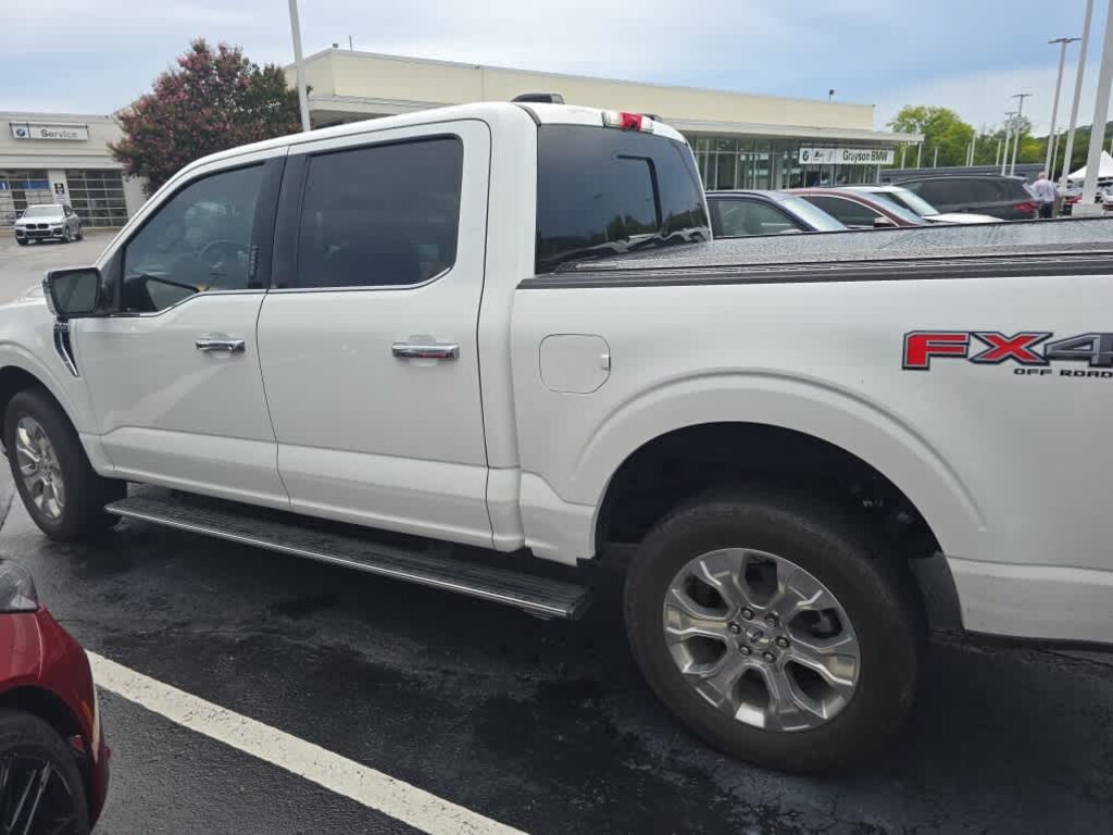 Used 2022 Ford F-150 Platinum 4WD Supercrew 5.5 Box Truck SuperCrew Cab