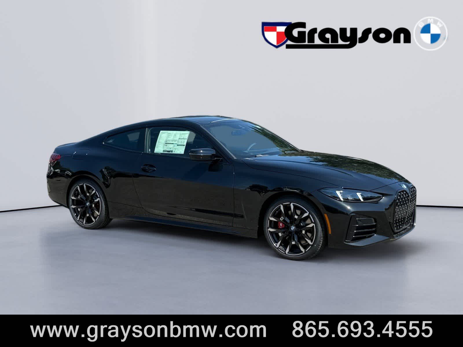 Black Sapphire 2027 BMW 4 Series Coupe All-Wheel Drive Automatic