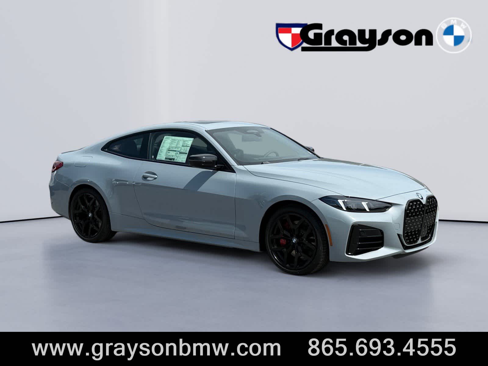 Brooklyn Gray 2027 BMW 4 Series Coupe All-Wheel Drive Automatic