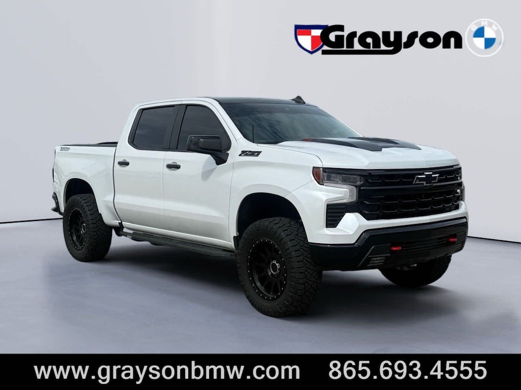 Used 2022 Chevrolet Silverado 1500 LT Trail Boss 4WD Crew Cab 147 Truck Crew Cab