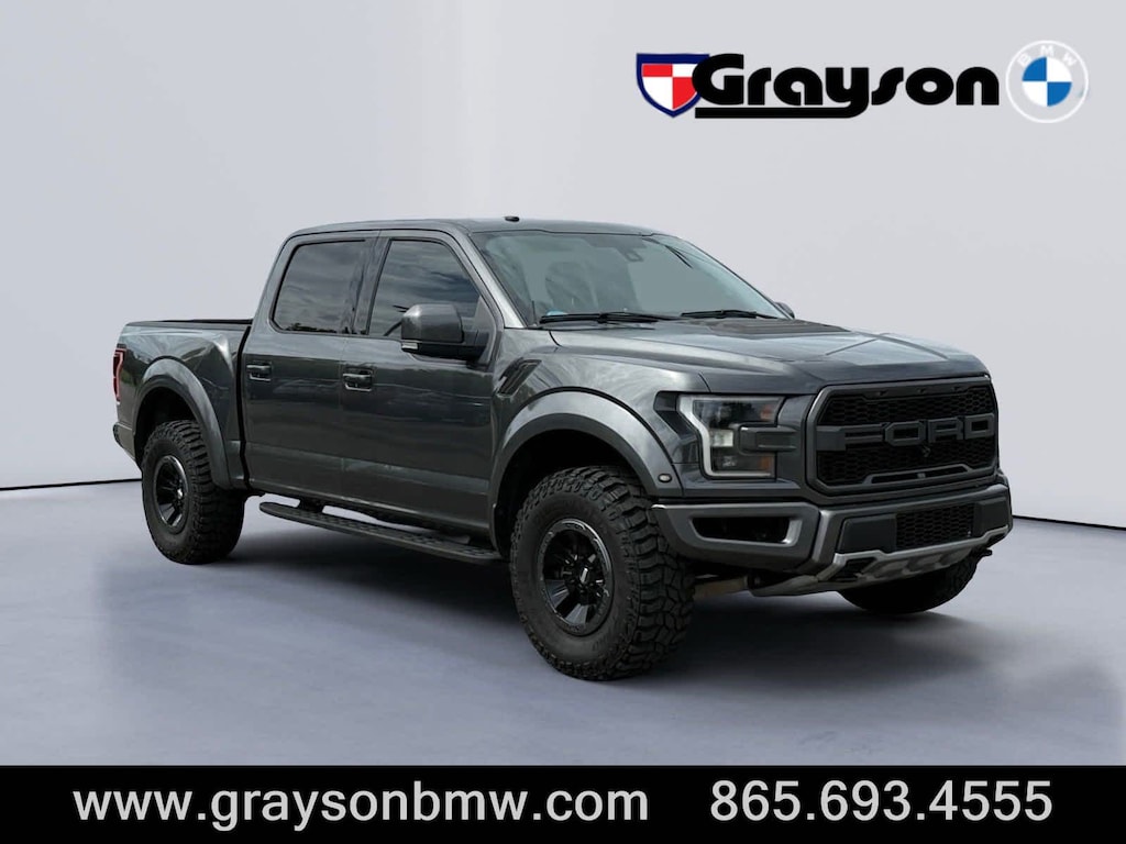 Used 2018 Ford F-150 Raptor 4WD Supercrew 5.5 Box Truck SuperCrew Cab