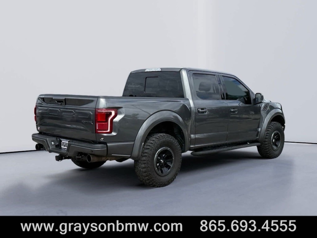 Used 2018 Ford F-150 Raptor 4WD Supercrew 5.5 Box Truck SuperCrew Cab