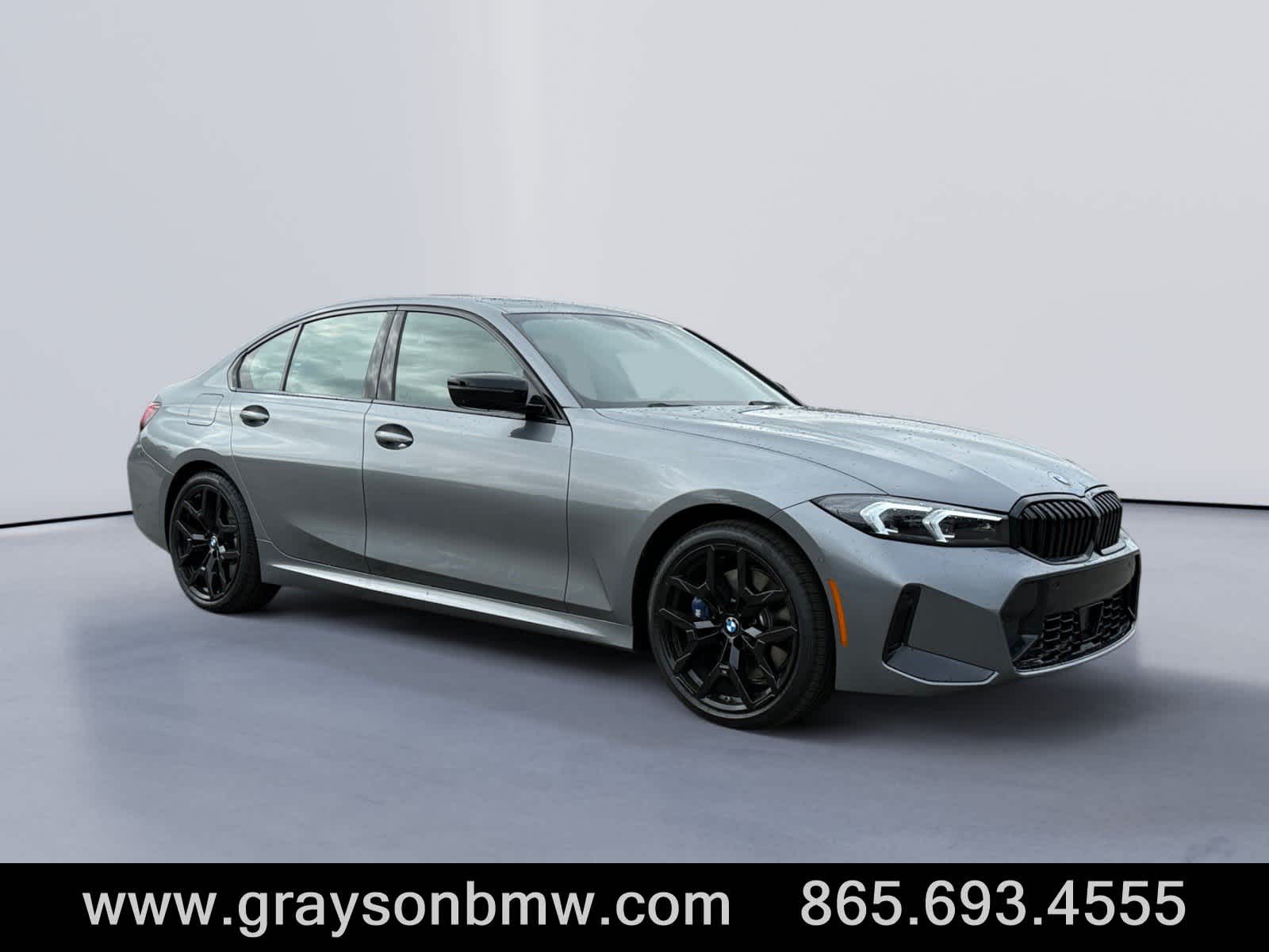 Skyscraper Gray 2026 BMW 3 Series Sedan All-Wheel Drive Automatic