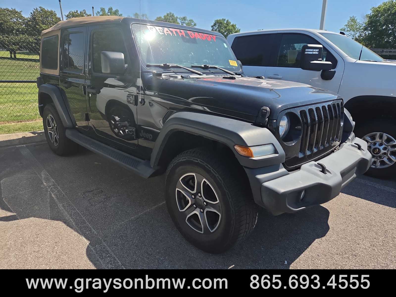 2020 Jeep Wrangler Black and Tan's photo