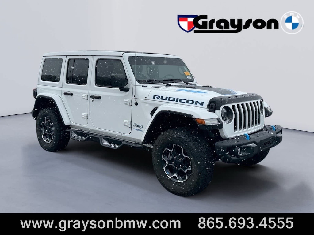 Used 2022 Jeep Wrangler Unlimited 4xe Unlimited Rubicon SUV