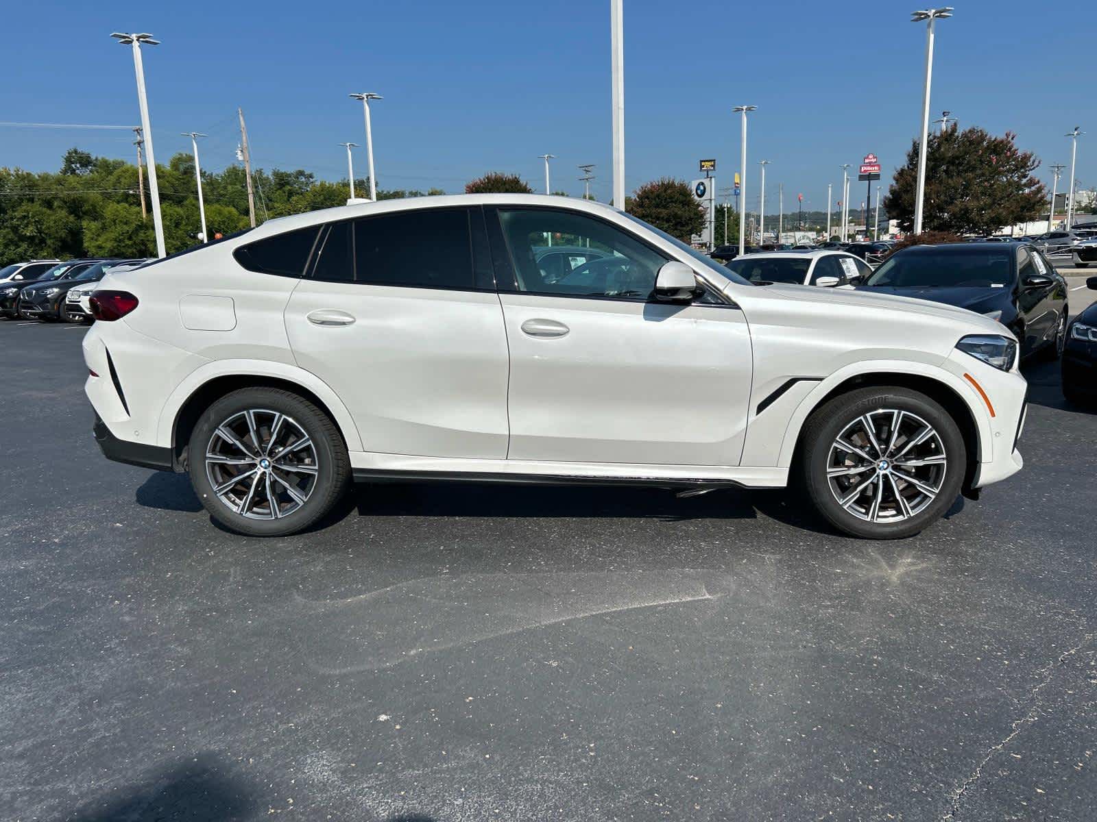 Used 2023 BMW X6 40i with VIN 5UXCY6C06P9P73063 for sale in Knoxville, TN