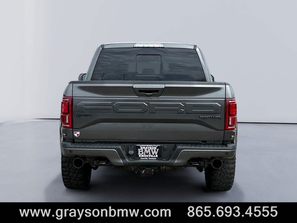 Used 2018 Ford F-150 Raptor 4WD Supercrew 5.5 Box Truck SuperCrew Cab