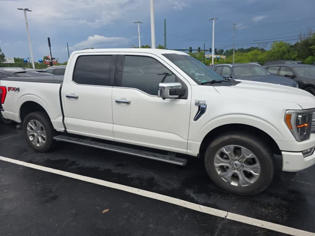 Used 2022 Ford F-150 Platinum 4WD Supercrew 5.5 Box Truck SuperCrew Cab