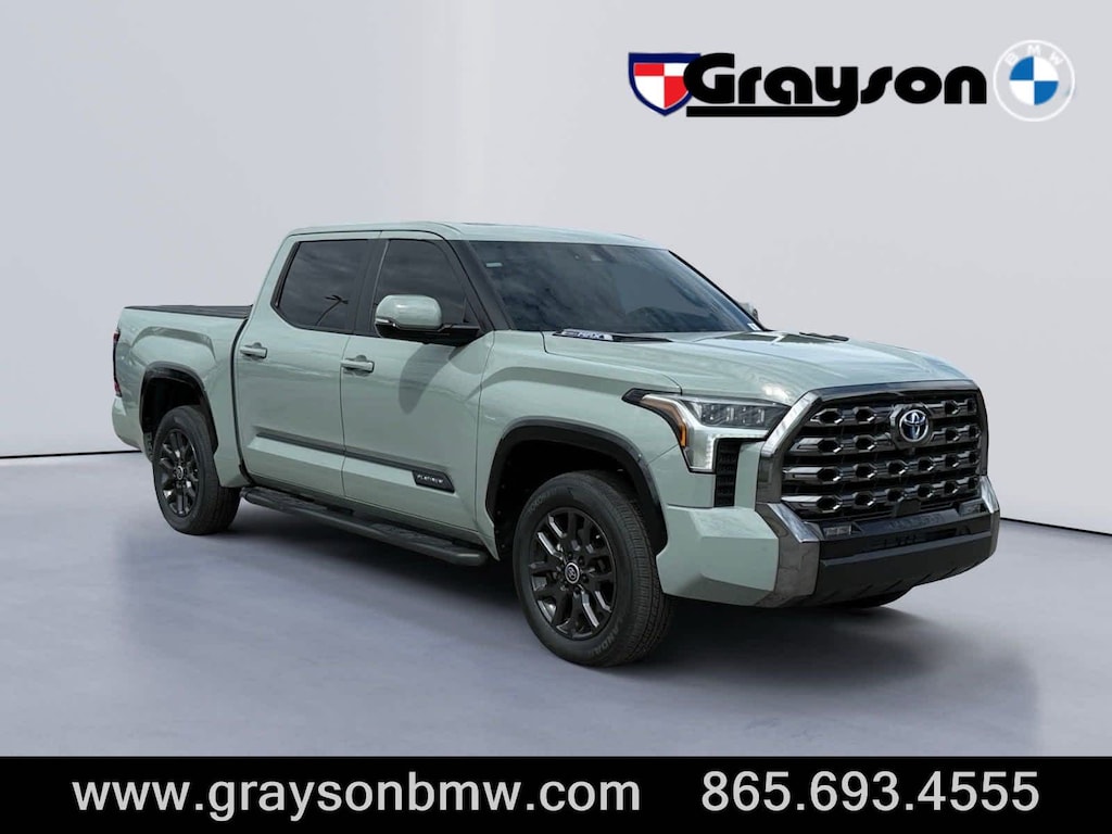 Used 2024 Toyota Tundra i-FORCE MAX Platinum Hybrid Crewmax 5.5 Bed (Natl) Truck CrewMax