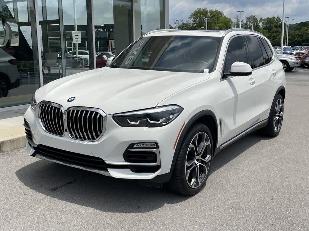 Used 2021 BMW X5 40i with VIN 5UXCR6C02M9F17501 for sale in Knoxville, TN