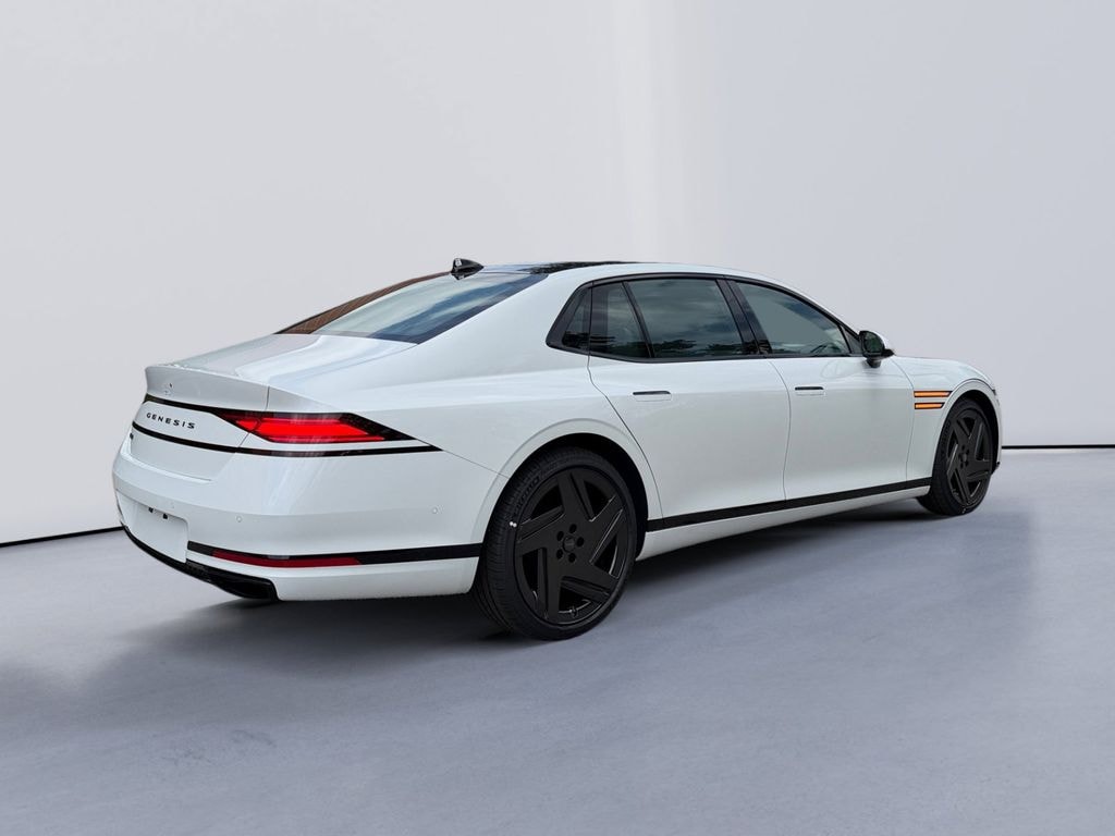 New 2026 Genesis G90 3.5T E-SC Mhev Prestige Black Sedan