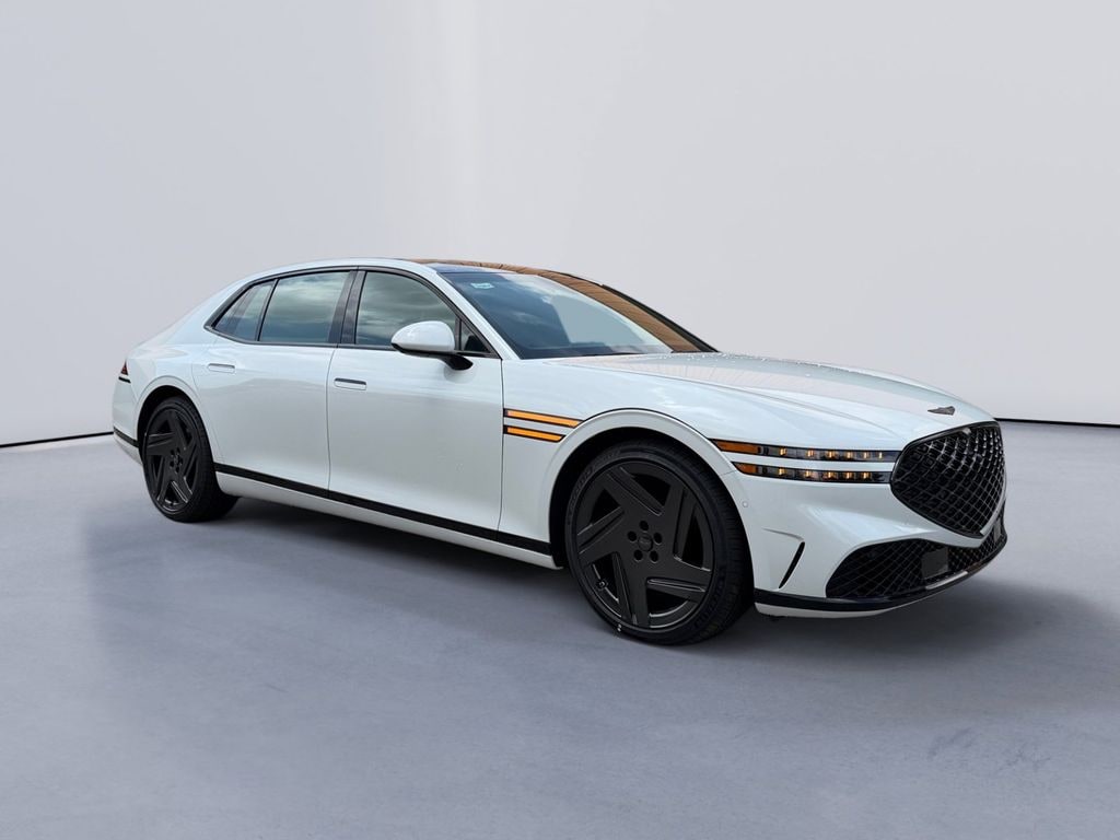 New 2026 Genesis G90 3.5T E-SC Mhev Prestige Black Sedan