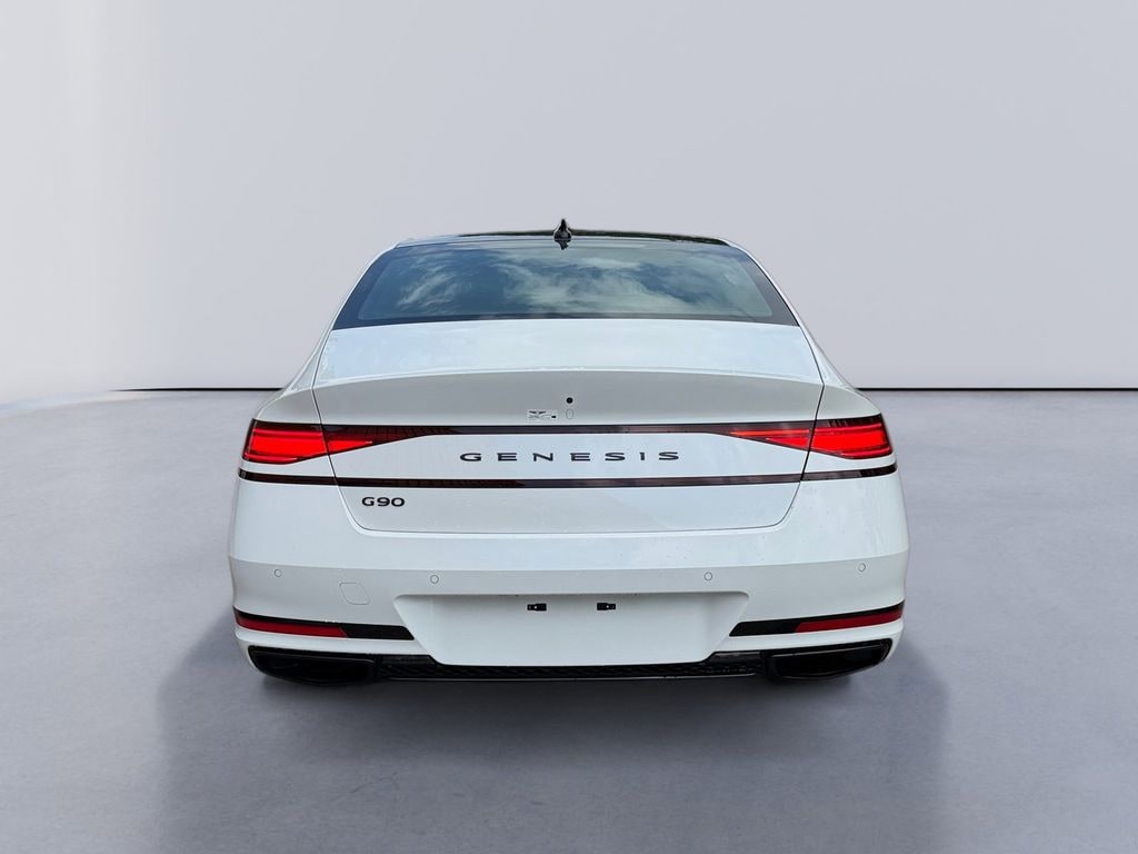 New 2026 Genesis G90 3.5T E-SC Mhev Prestige Black Sedan