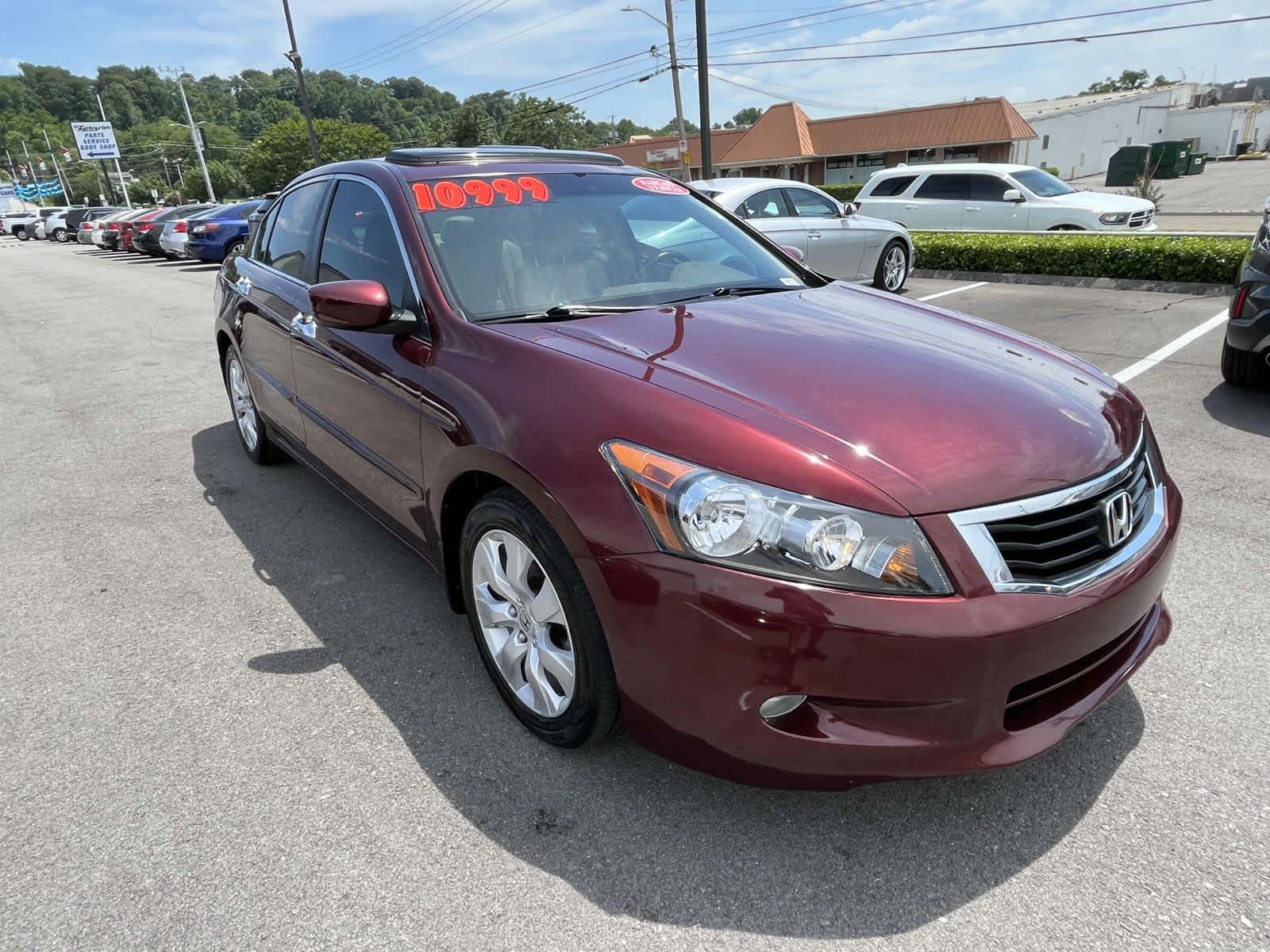 Used 2008 Honda Accord EX-L V6 with VIN 1HGCP36888A058761 for sale in Knoxville, TN