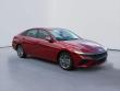 New 2025 Hyundai Elantra Hybrid Blue Sedan