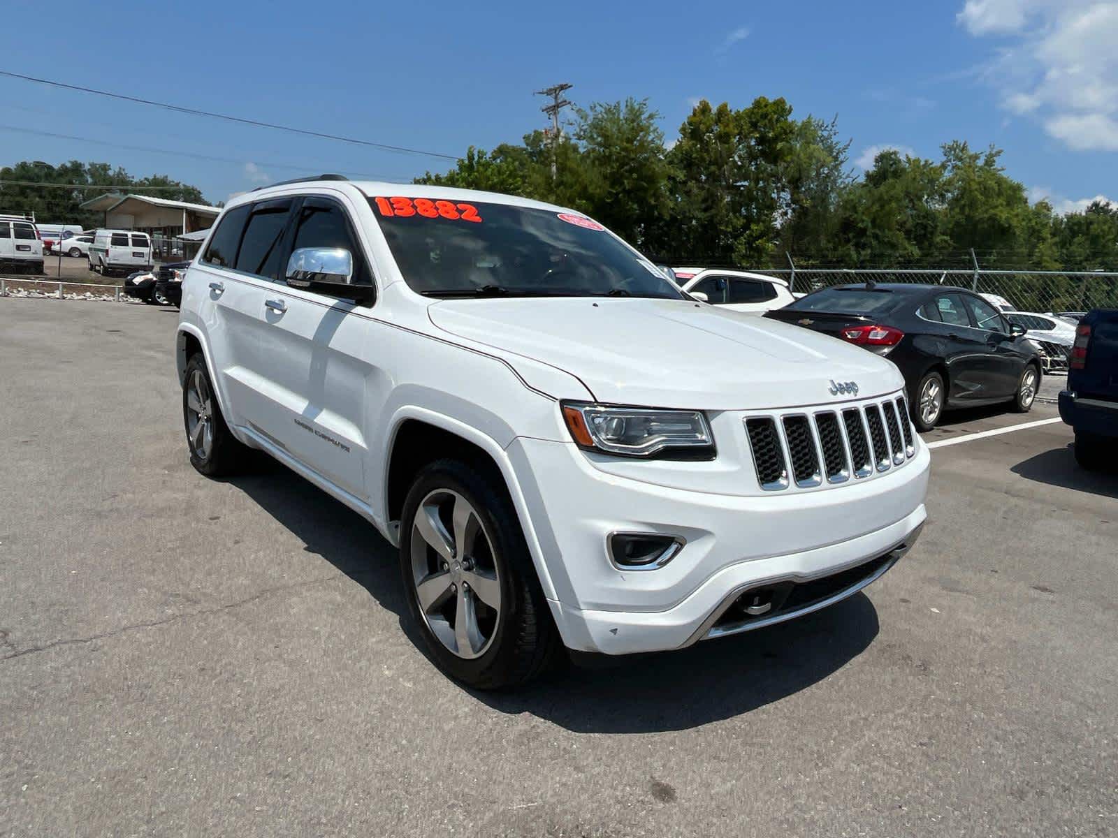 Used 2014 Jeep Grand Cherokee Overland with VIN 1C4RJECG3EC410209 for sale in Knoxville, TN