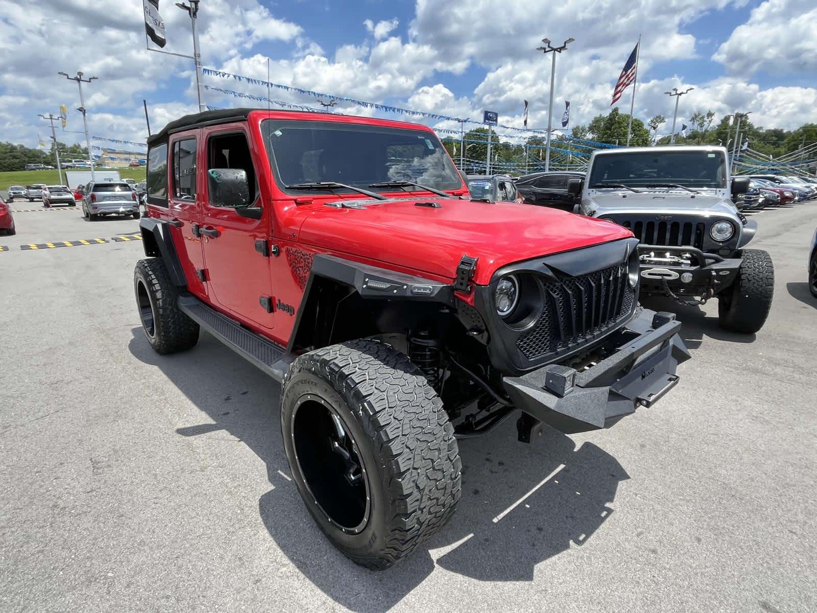 Used 2019 Jeep Wrangler Unlimited Sport S with VIN 1C4HJXDG0KW536320 for sale in Knoxville, TN