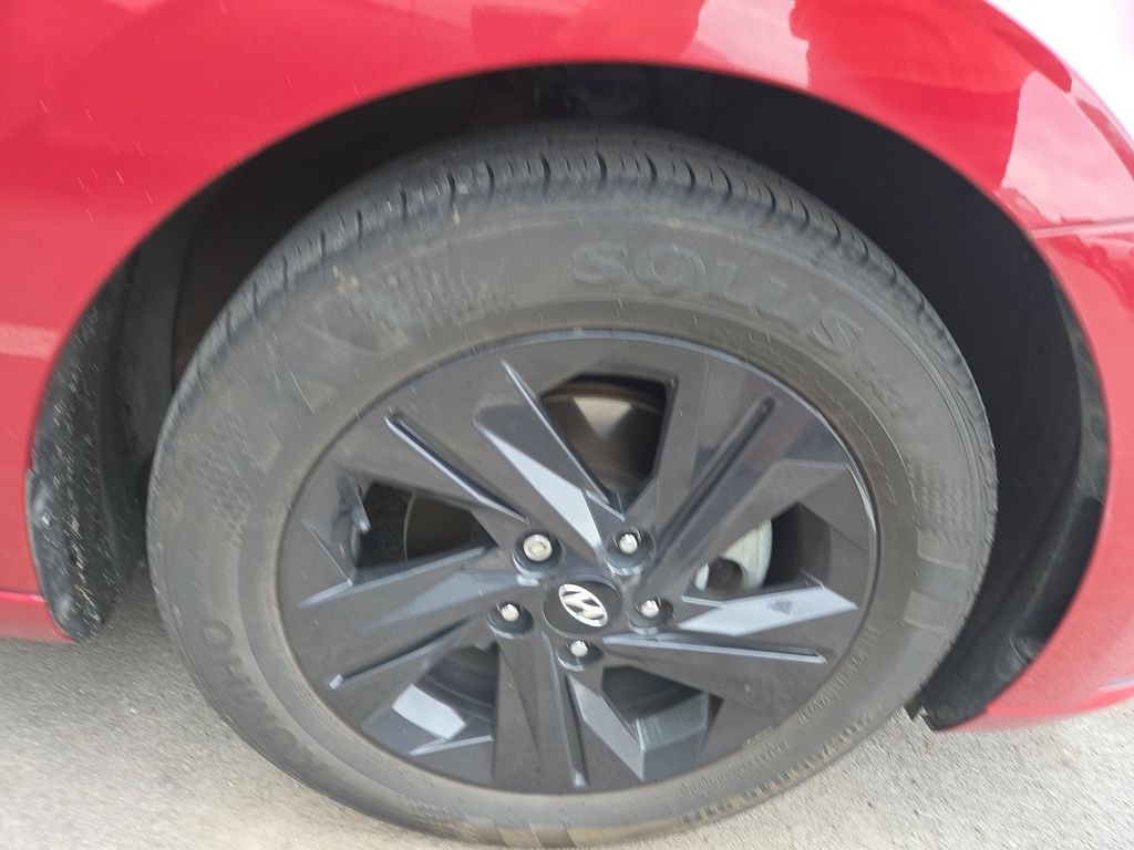 Used 2021 Hyundai Elantra Hybrid Blue Sedan