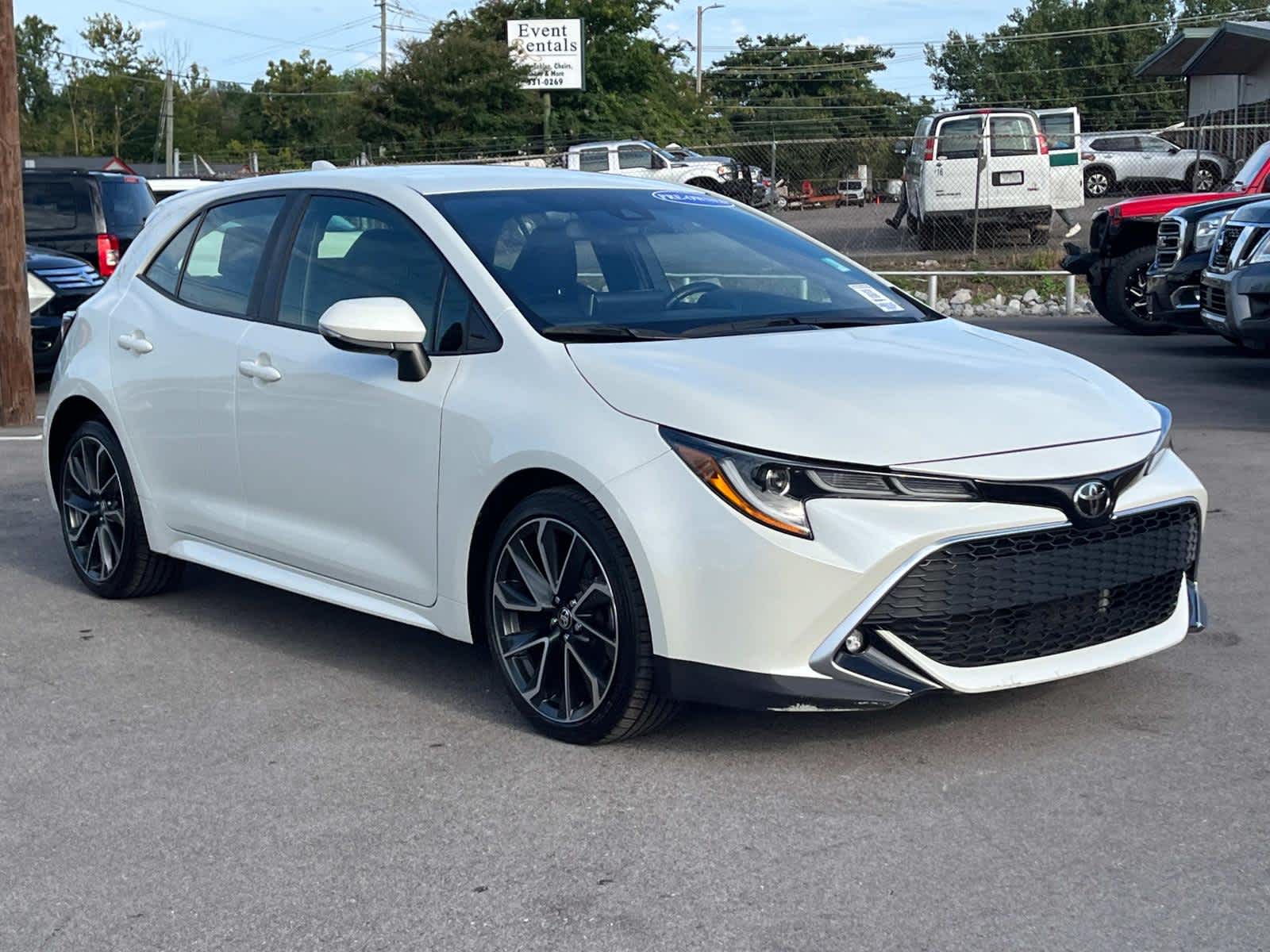 Used 2019 Toyota Corolla Hatchback XSE with VIN JTNK4RBE7K3043614 for sale in Knoxville, TN