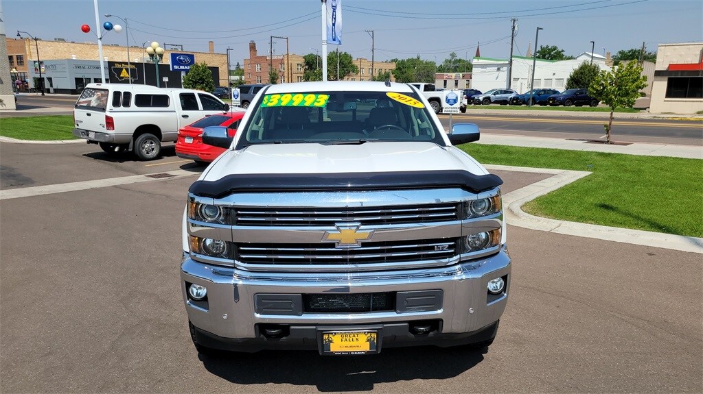 Used 2015 Chevrolet Silverado 2500HD LTZ with VIN 1GC1KWE81FF185424 for sale in Great Falls, MT