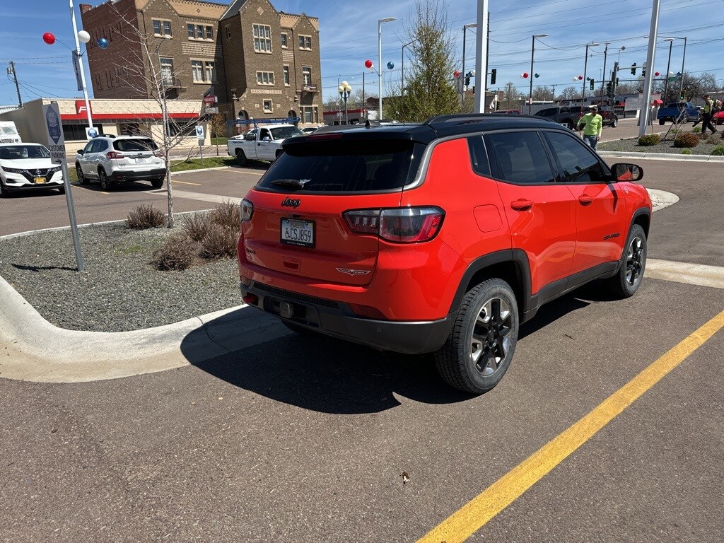 Used 2018 Jeep Compass Trailhawk with VIN 3C4NJDDB2JT129223 for sale in Great Falls, MT