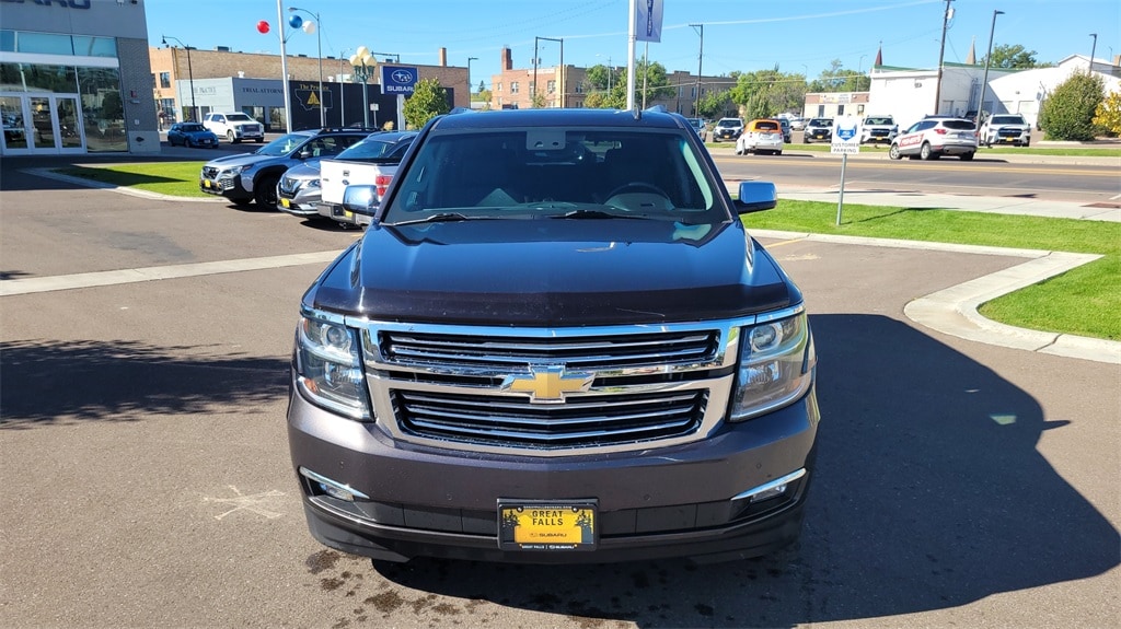 Used 2015 Chevrolet Tahoe LTZ with VIN 1GNSKCKC8FR193828 for sale in Great Falls, MT