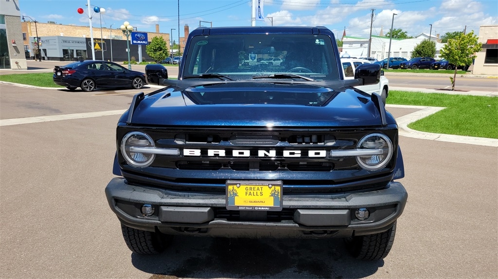 Certified 2021 Ford Bronco 2-Door Outer Banks with VIN 1FMDE5AH1MLA98315 for sale in Great Falls, MT