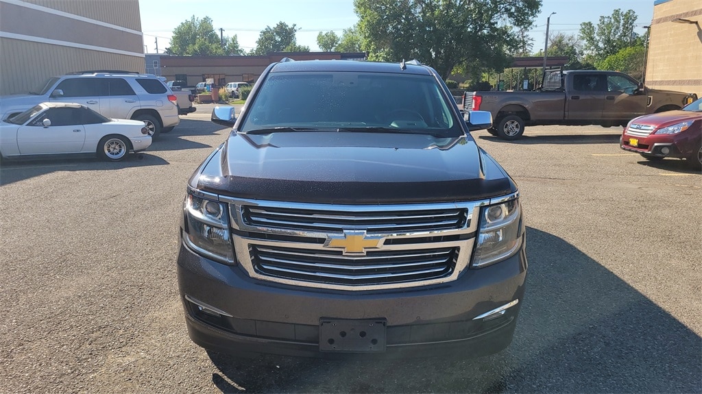 Used 2015 Chevrolet Tahoe LTZ with VIN 1GNSKCKC8FR193828 for sale in Great Falls, MT