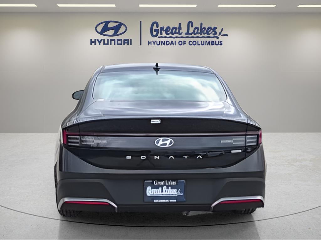 New 2026 Hyundai Sonata Hybrid Blue Sedan