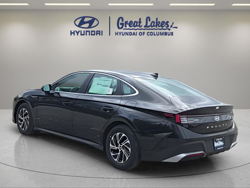 New 2026 Hyundai Sonata Hybrid Blue Sedan
