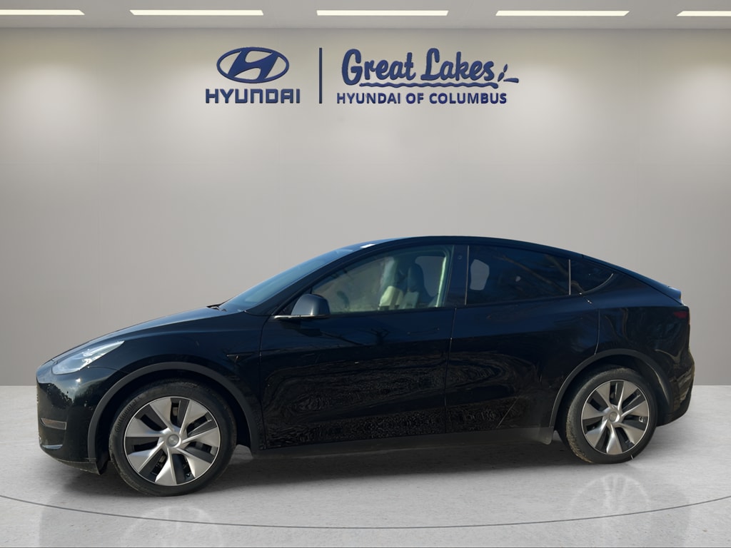 Used 2021 Tesla Model Y Long Range with VIN 5YJYGDEE1MF193986 for sale in Columbus, OH