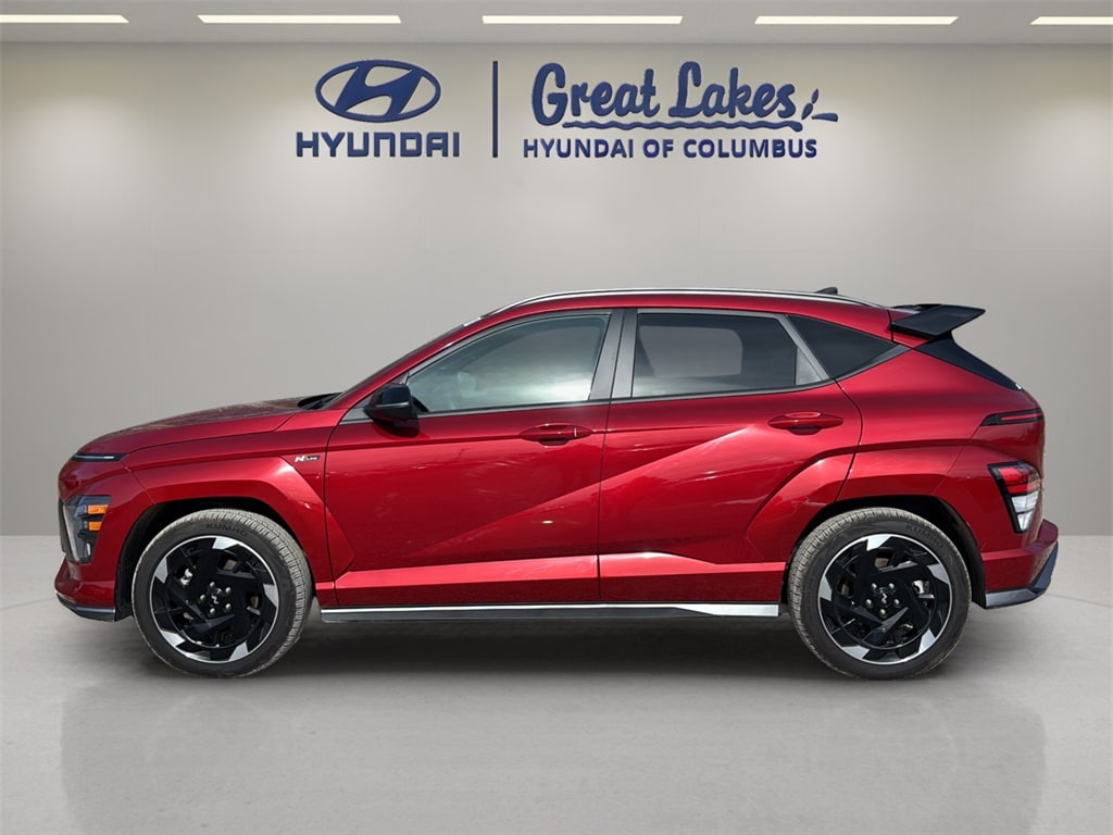 Certified 2025 Hyundai Kona EV N Line with VIN KM8HA3A65SU018070 for sale in Columbus, OH