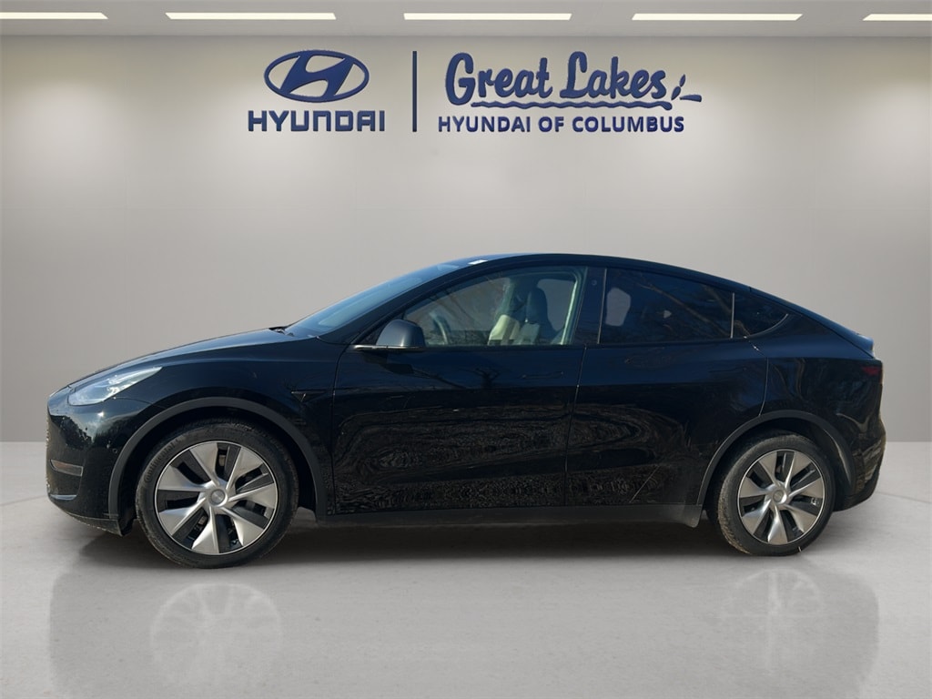 Used 2021 Tesla Model Y Long Range with VIN 5YJYGDEE1MF193986 for sale in Columbus, OH