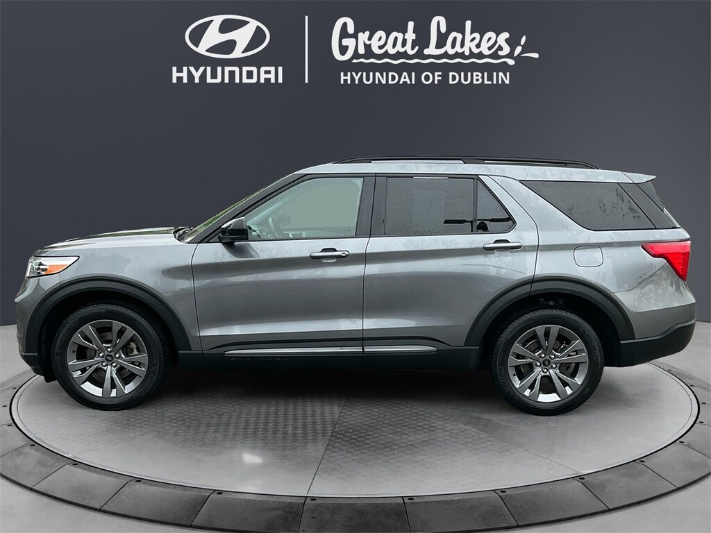 Used 2022 Ford Explorer XLT with VIN 1FMSK8DH5NGA98048 for sale in Columbus, OH
