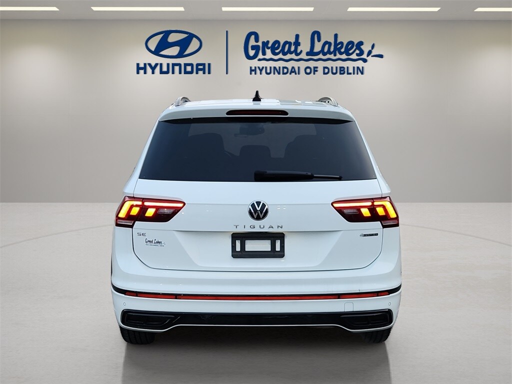 Used 2022 Volkswagen Tiguan 2.0T SE R-Line Black SUV