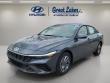 New 2026 Hyundai Elantra Hybrid Blue Sedan