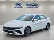 New 2026 Hyundai Elantra Hybrid Blue Sedan