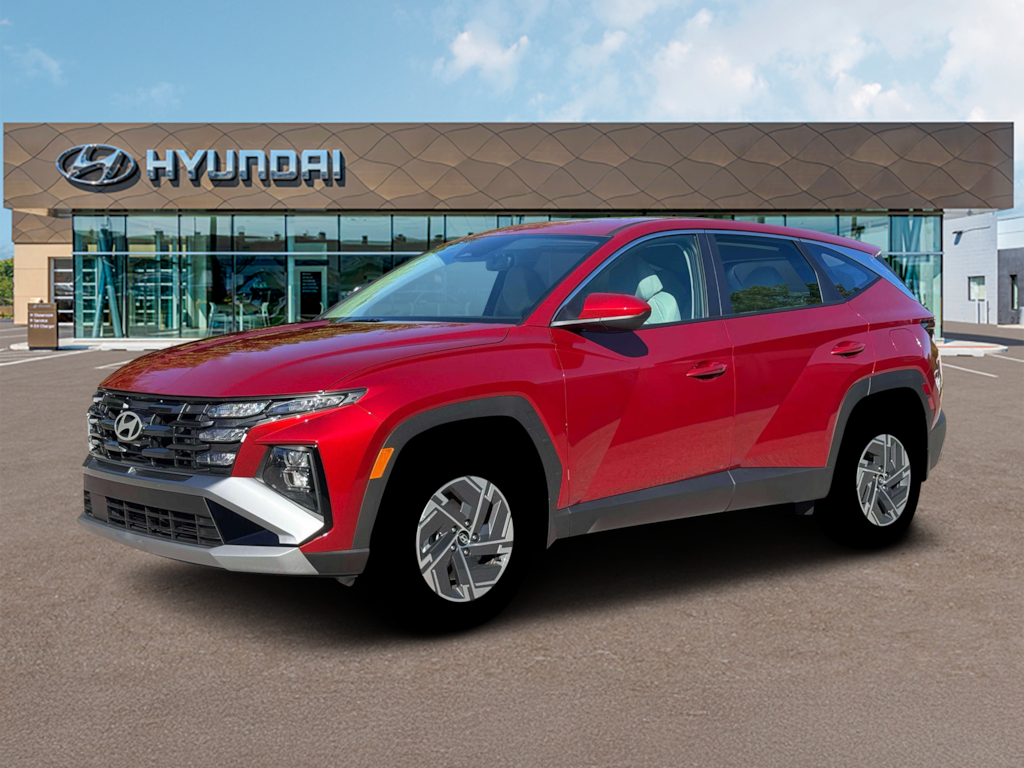 New 2026 Hyundai Tucson Hybrid Blue SUV