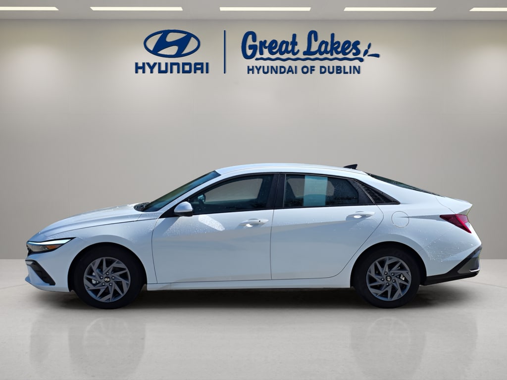 Certified 2026 Hyundai Elantra Hybrid Blue Sedan