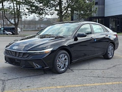 2026 Hyundai Elantra Hybrid Blue Sedan