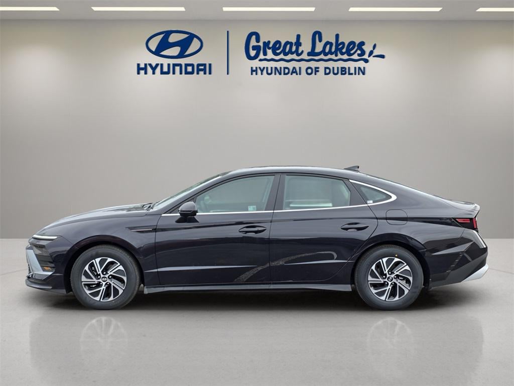 New 2026 Hyundai Sonata Hybrid Blue Sedan