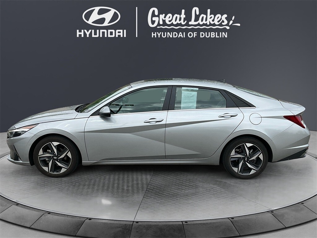 Certified 2023 Hyundai Elantra Limited with VIN 5NPLP4AG3PH091127 for sale in Columbus, OH